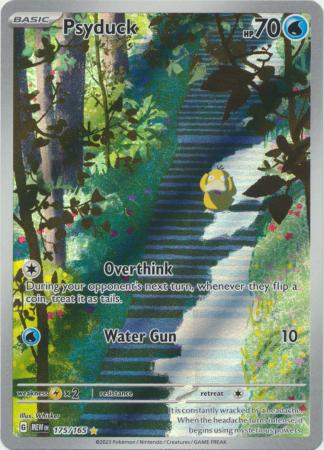 Card: Scarlet & Violet: 151 Singles, Psyduck - 175/165 - Illustration Rare