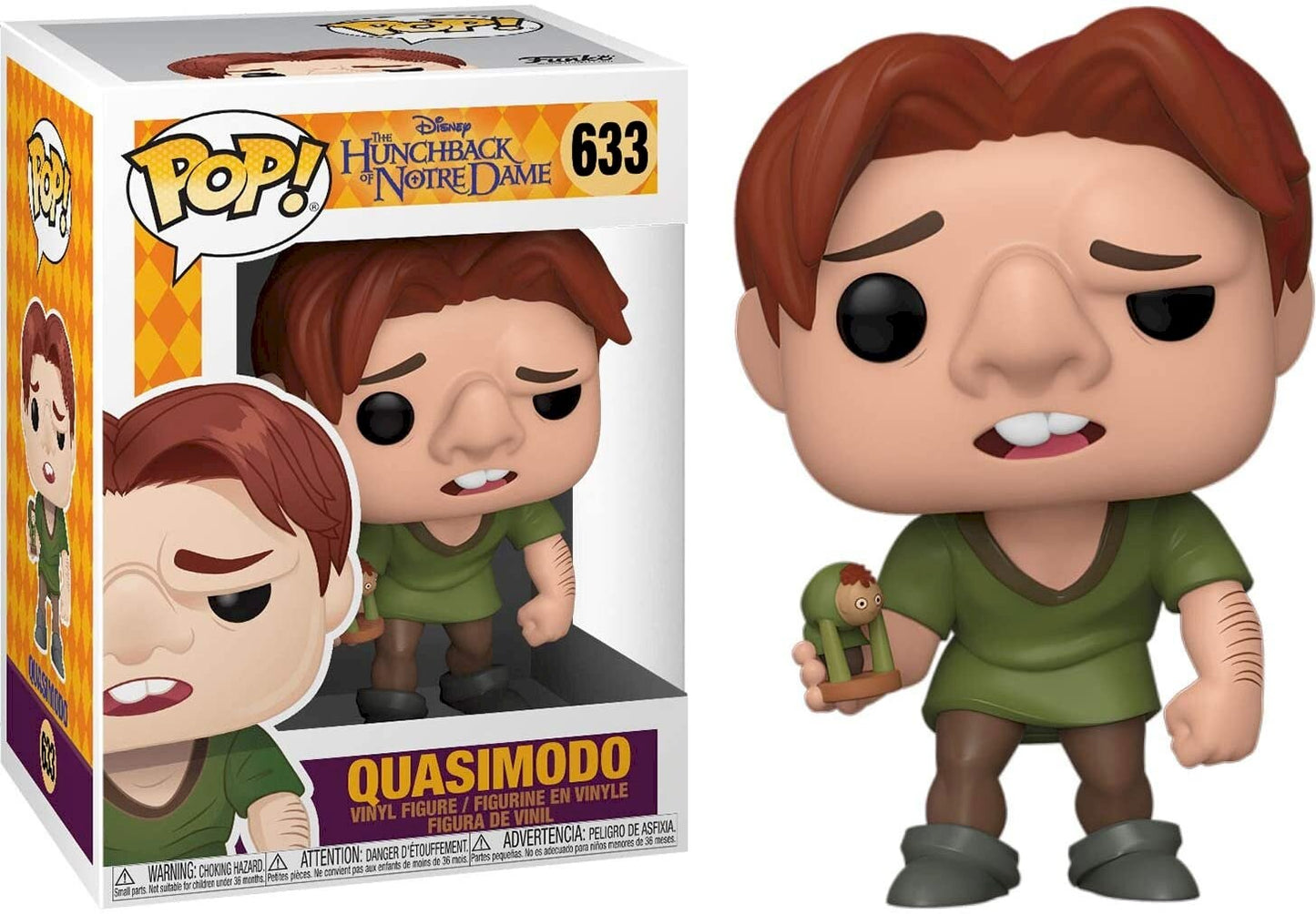 Funko Pop! Disney: Hunchback Notre Dame, Quasimodo 633