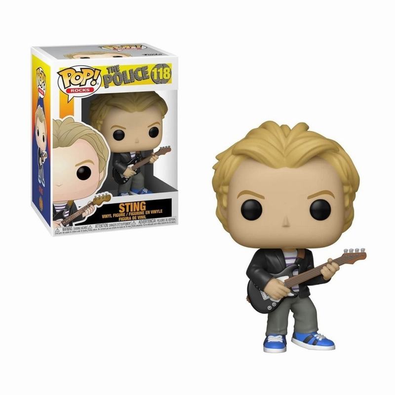 Funko pop! Rocks: The Police, Sting 118