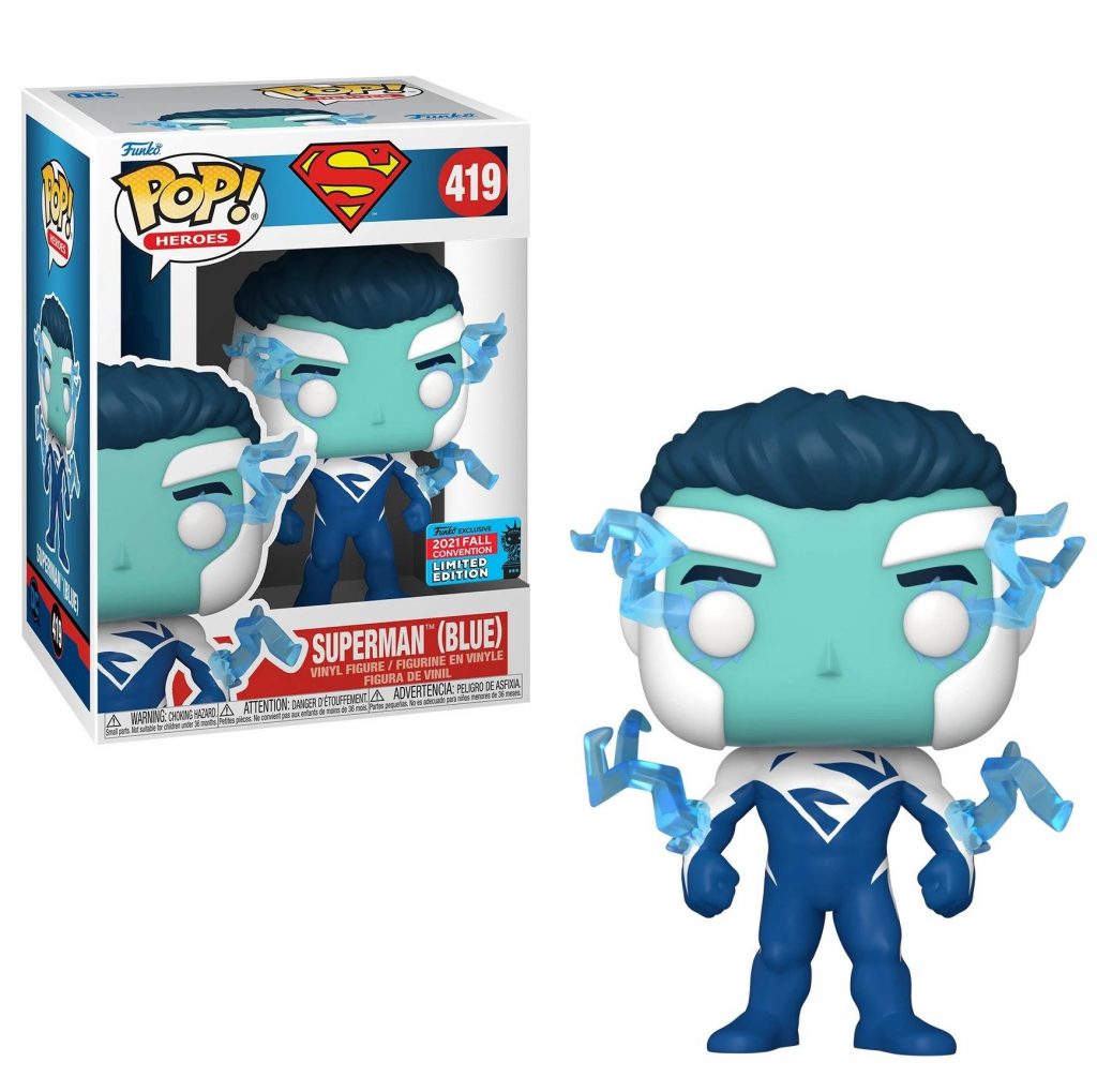 Funko Pop! Heroes: Superman, Superman Blue 419