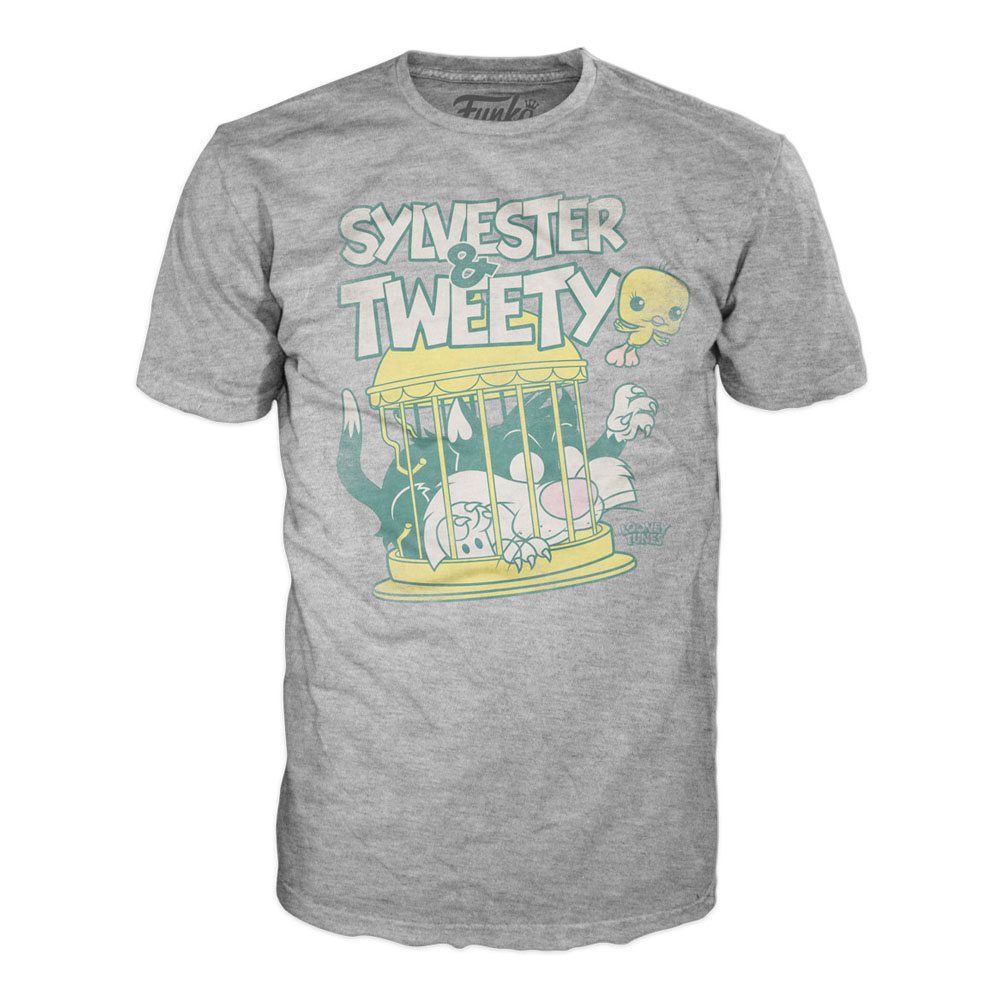 Funko Pop! Tees: Looney Tunes, Sylvester & Tweety