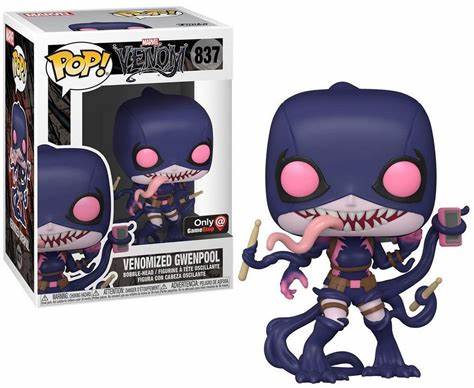 Funko Pop! Marvel: Venom, Venomized Gwenpool 837