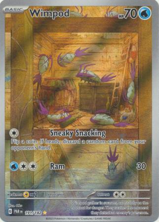 Card: Scarlet & Violet: Paradox Rift Singles, Wimpod - 191/182 - Illustration Rare