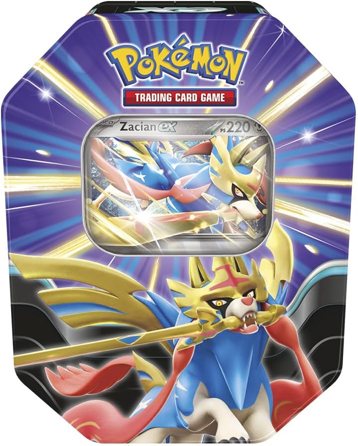 Pokemon Tin Leyendas Afiladas - Zacian EX - ES