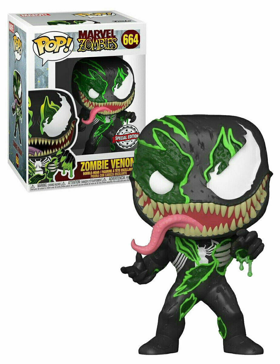 Funko Pop! Marvel: Zombies, Zombie Venom 664