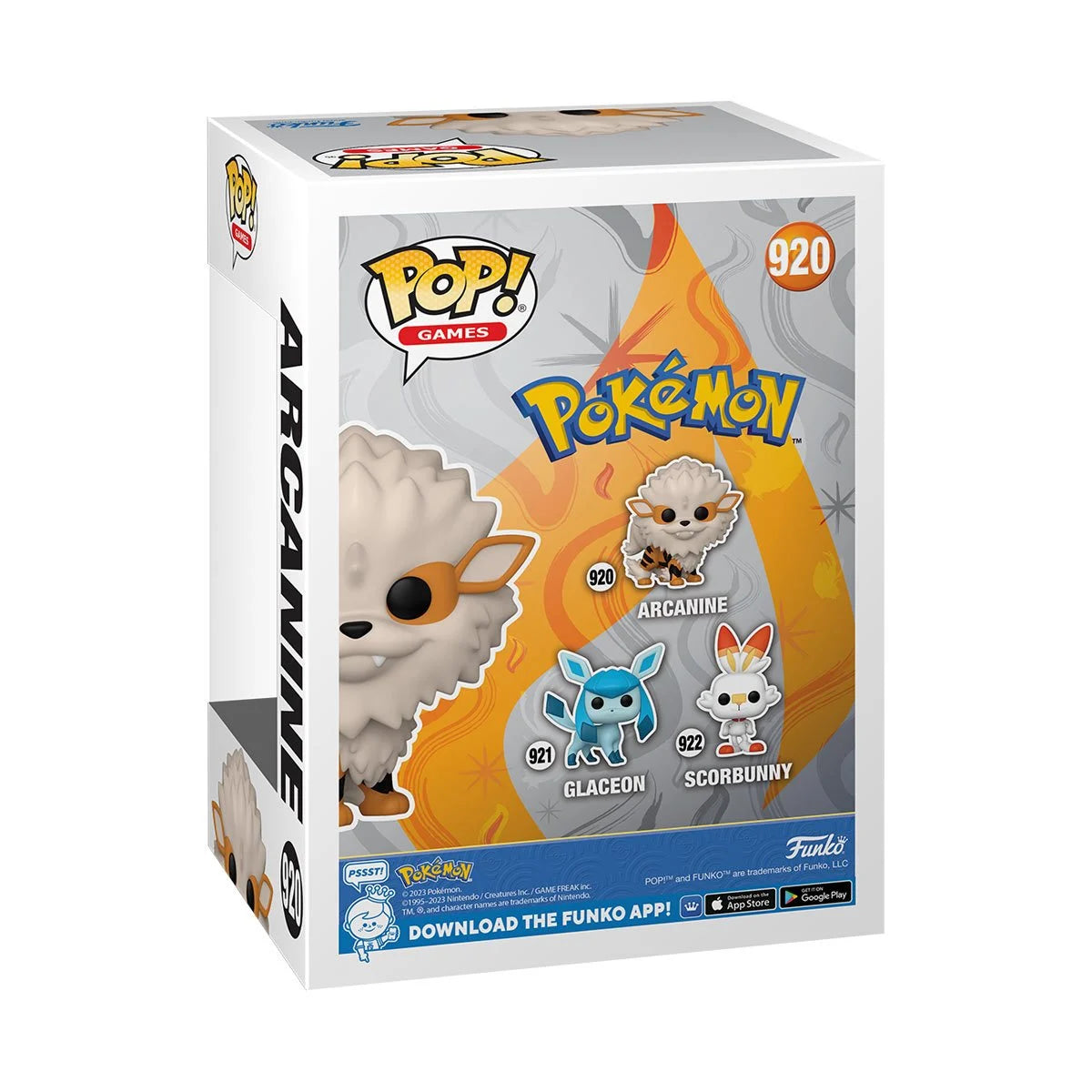 Funko pop! Games Pokemon Arcanine 920