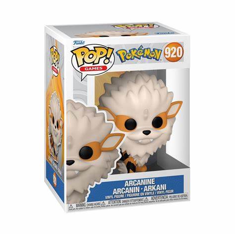 Funko pop! Games Pokemon Arcanine 920