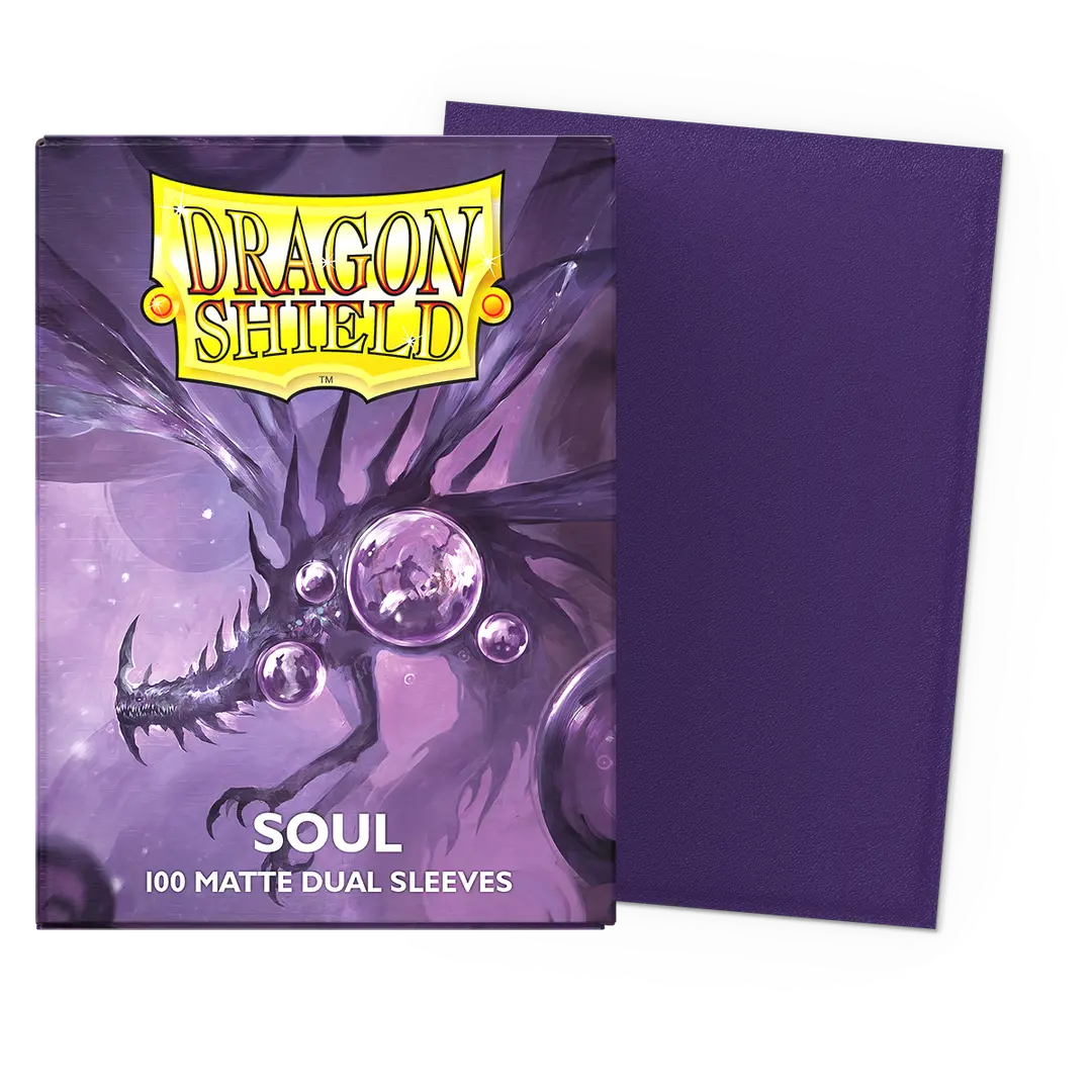 Dragon Shield Standar: Matte Dual Sleeves, Soul