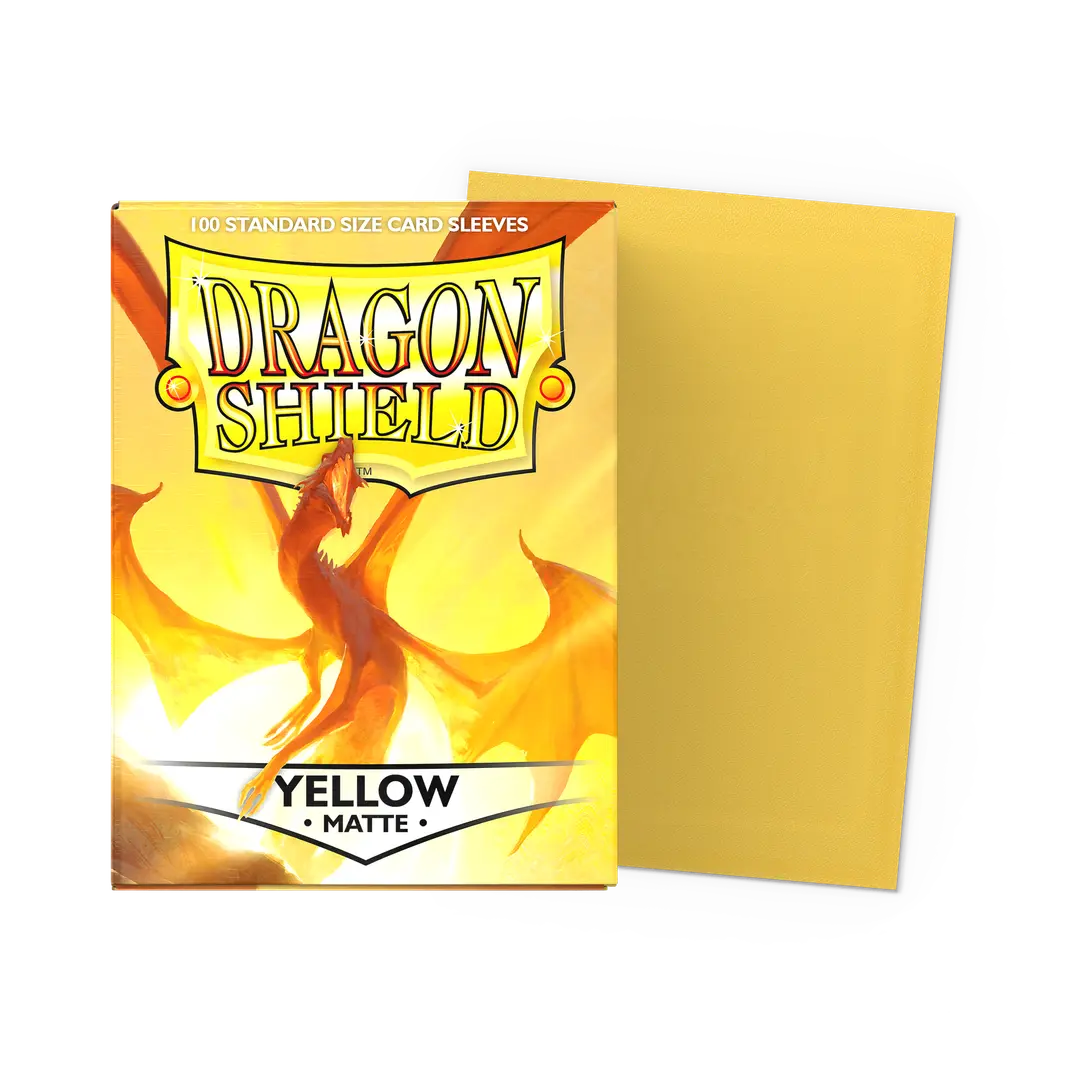 Dragon Shield Standar: Matte, Yellow