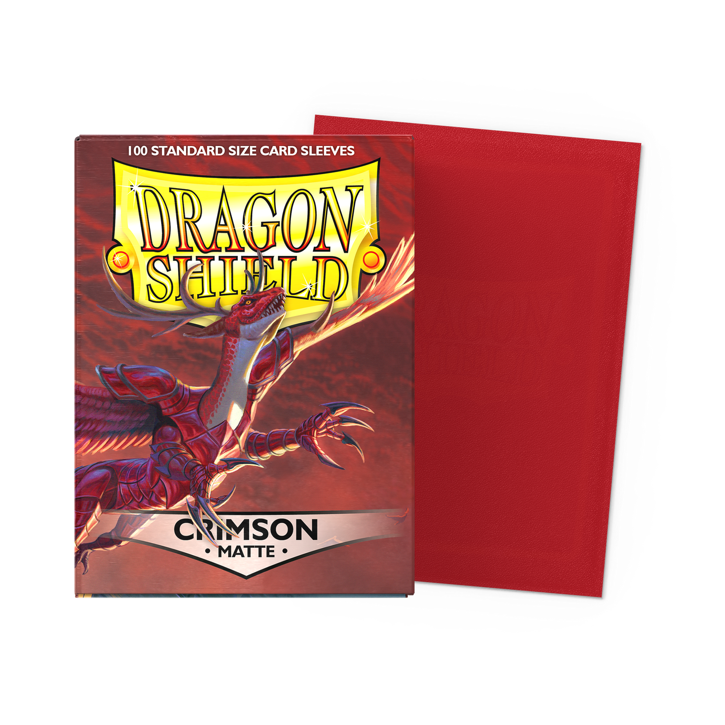 Dragon Shield Standar: Matte, Crimson