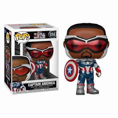 Funko Pop! Marvel: The Falcon And The Winter Soldier, Captain America 814