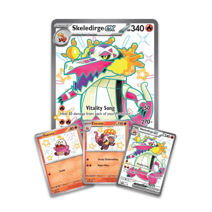 Premium Skeledirge ex de JCC Pokémon (Español)