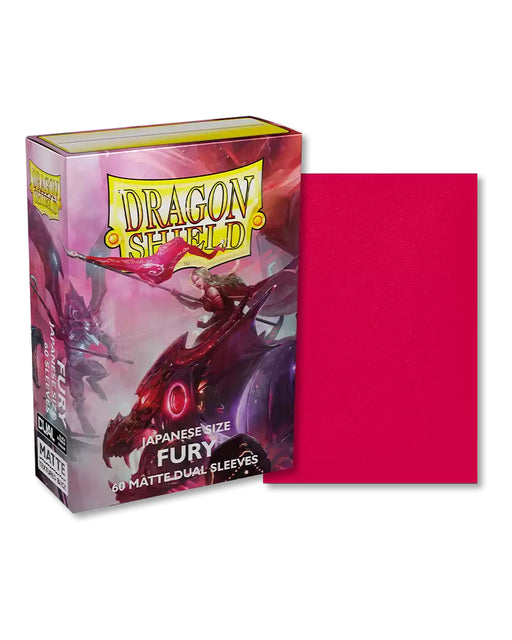 Dragon Shield, Japanese Size: Matte Dual Sleeves, Fury
