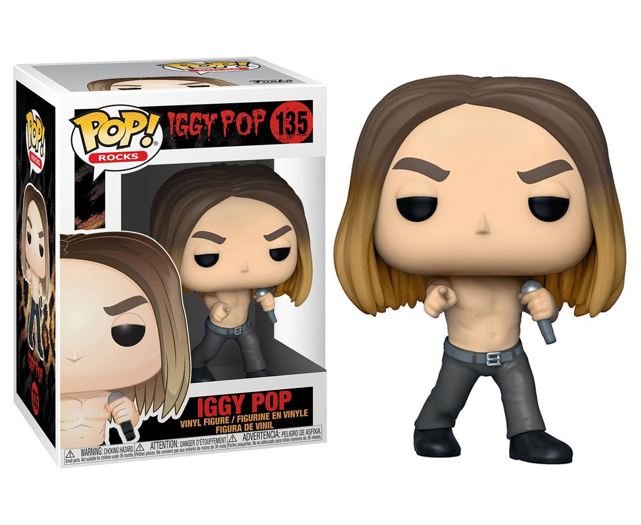 Funko pop! Rocks: Iggy Pop 135