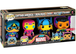 Funko Pop! Marvel: Captain America / Iron Man / Thor / Doctor Strange 4
