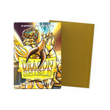 Dragon Shield, Japanese Size: Matte, Gold