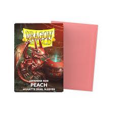 Dragon Shield, Japanese Size: Matte Dual Sleeves, Peach