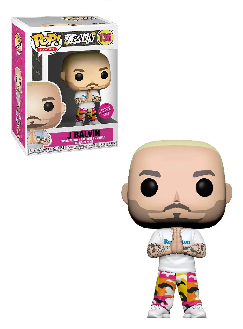 Funko pop! Rocks: J Balvin 136
