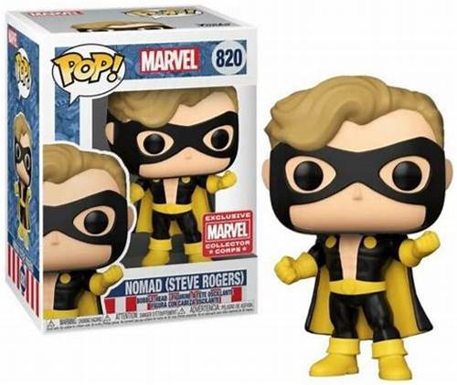 Funko Pop! Marvel: Nomad, Steve Rogers 820