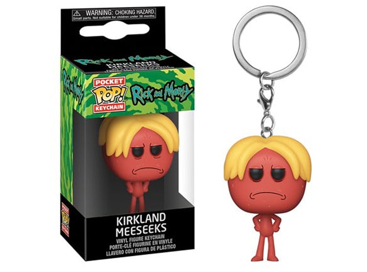 Funko Pocket Pop! Keychain: Rick And Morty, Kirkland Meeseeks