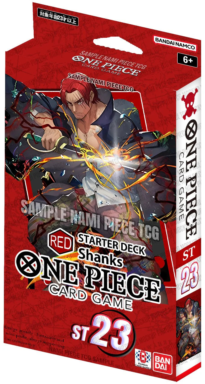 One Piece Card Game Starter Deck Shanks ST23
