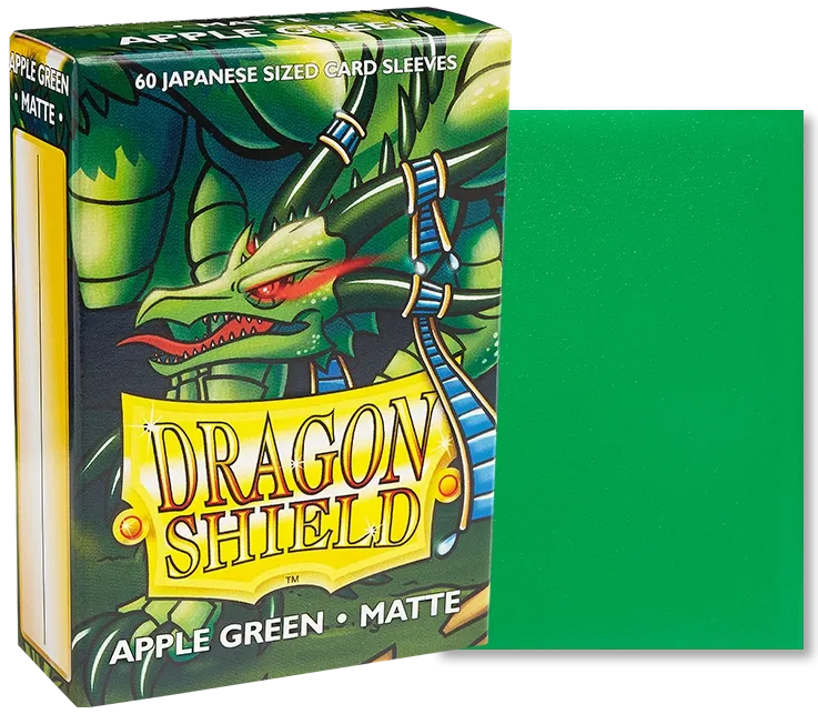 Dragon Shield, Japanese Size: Matte, Apple Green