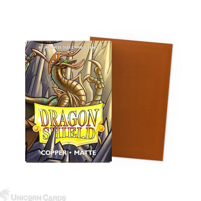 Dragon Shield, Japanese Size: Matte, Copper