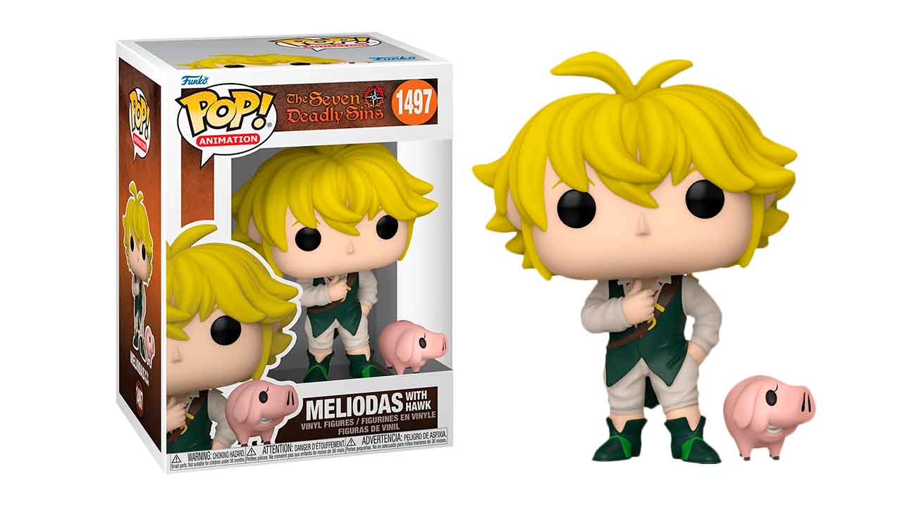 Funko Pop! Animation: The Seven Deadly Sins, Meliodas With Hawk 1497