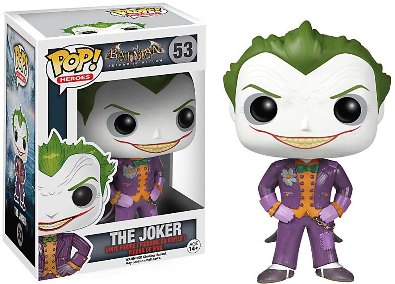 Funko Pop! Heroes: Batman Arkham Asylum, The Joker 53