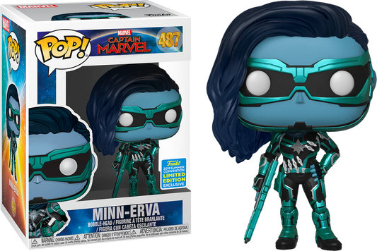 Funko Pop! Marvel: Captain Marvel, Minn-Erva 487