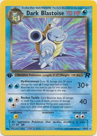 Dark Blastoise - 20/82