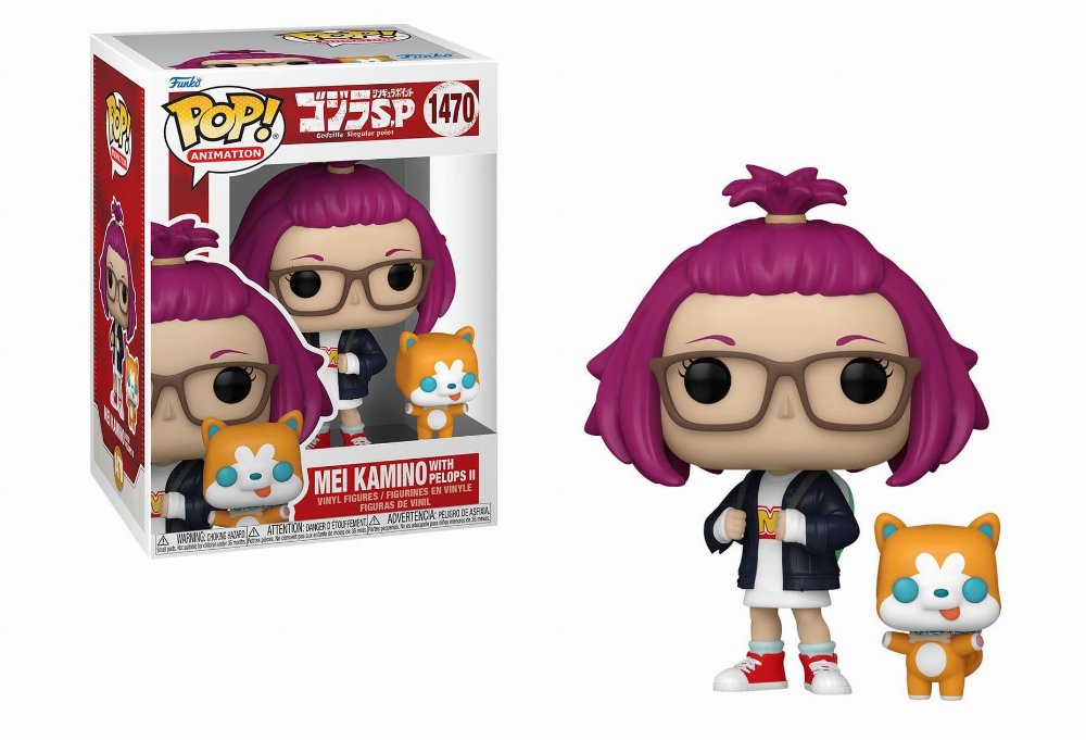 Funko Pop! Animation: Godzilla Singular Point, Mei Kamino With Pelops ll 1470