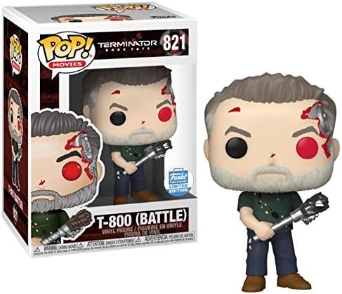 Funko Pop! Television: Terminator, T-800 (Battle) 821
