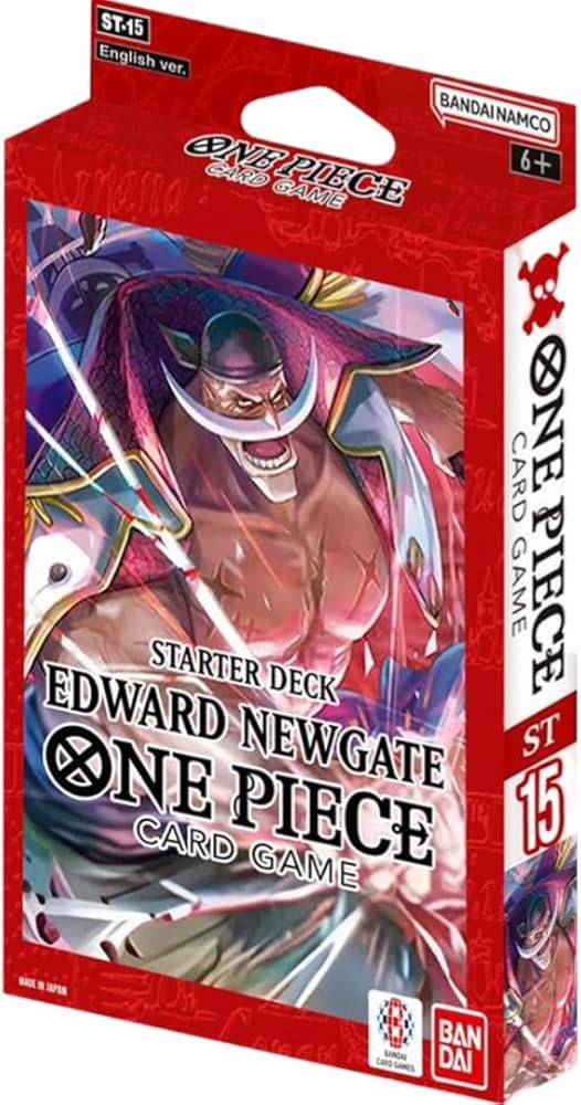 One Piece Card Game Starter Deck Edward Newgate ST15
