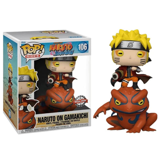 Funko Pop! Animation: Naruto Shippuden, Naruto On Gamakichi 106