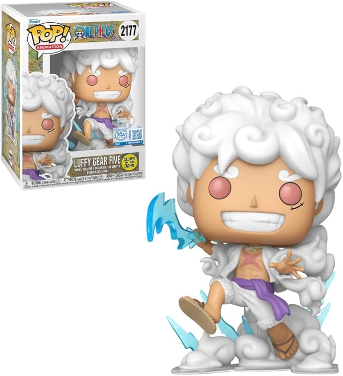 FUNKO LUFFY GEAR FIVE 2177 GLOWS IN THE DARK