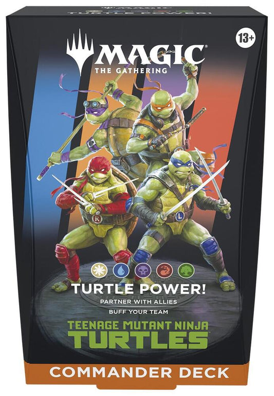 Teenage Mutant Ninja Turtles Commander Deck - Turtle Power! - Commander