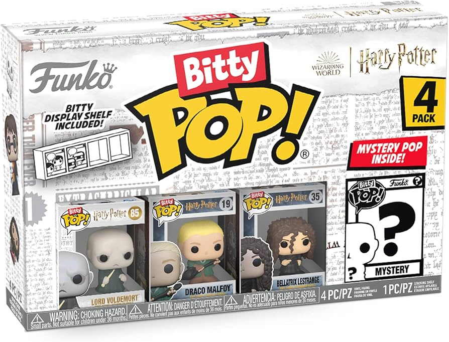 BittyPop! Harry Potter: Lord Voldemort, Draco Malfoy, Bellatrix