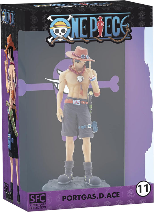 One Piece Portgas D. Ace SFC Figura Coleccionable de PVC de 7 Pulgadas de Altura
