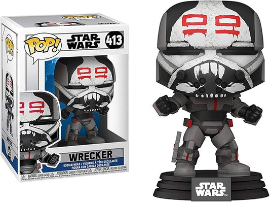 Funko Pop! Star Wars: Bad Batch, Wrecker 413