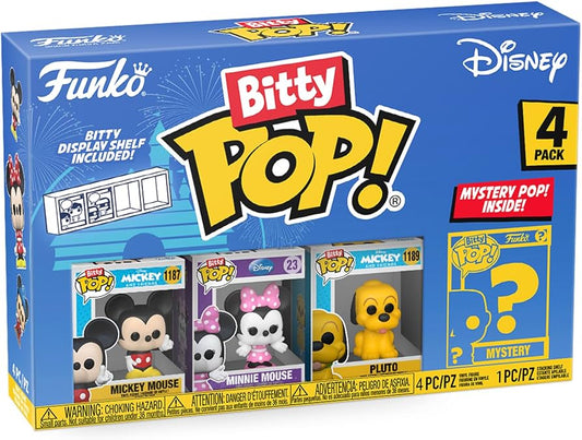 BittyPop! Disney: Mickey Mouse, Minnie Mouse, Pluto
