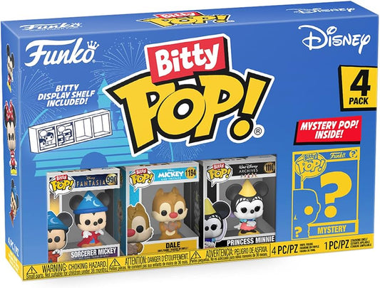 BittyPop! Disney: Sorcerer Mickey, Dale, Princess Minnie