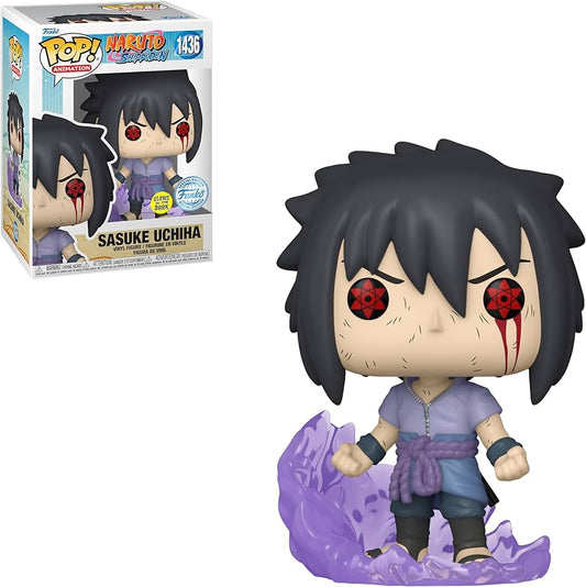 Funko Pop! Animation: Naruto Shippuden, Glows in the Dark Sasuke Uchiha 1436