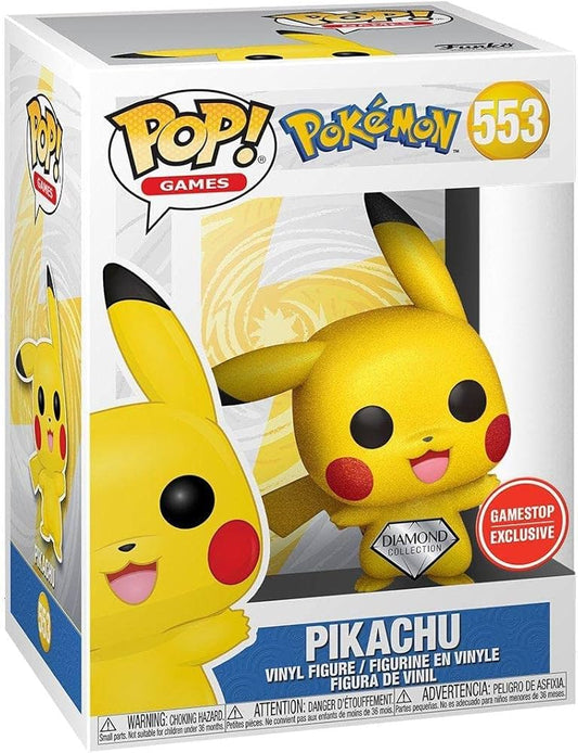 Funko Pop! Pokemon: Pikachu Diamante 553