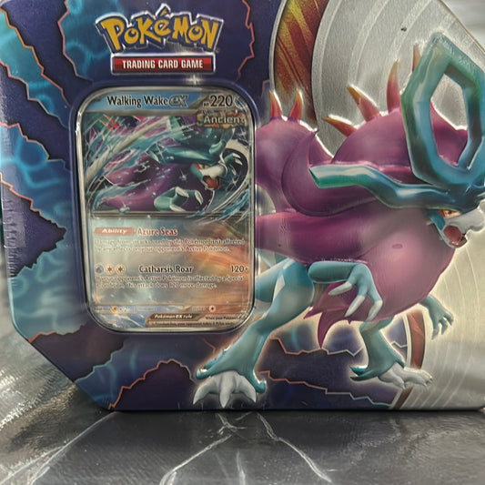 The Pokémon TCG: paradox clash tin