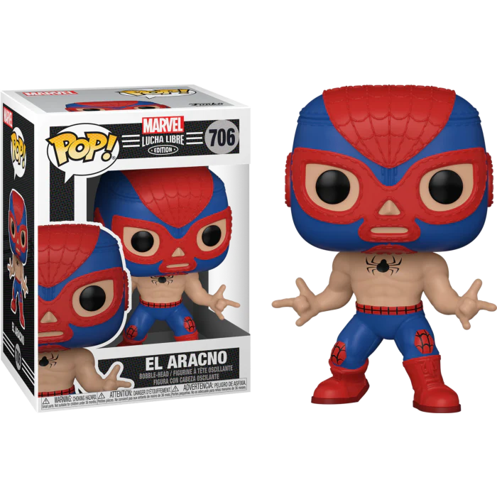 Funko Pop! Marvel: Lucha Libre, El Aracno 706