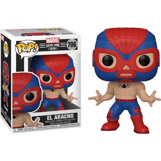 Funko Pop! Marvel: Lucha Libre, El Aracno 706