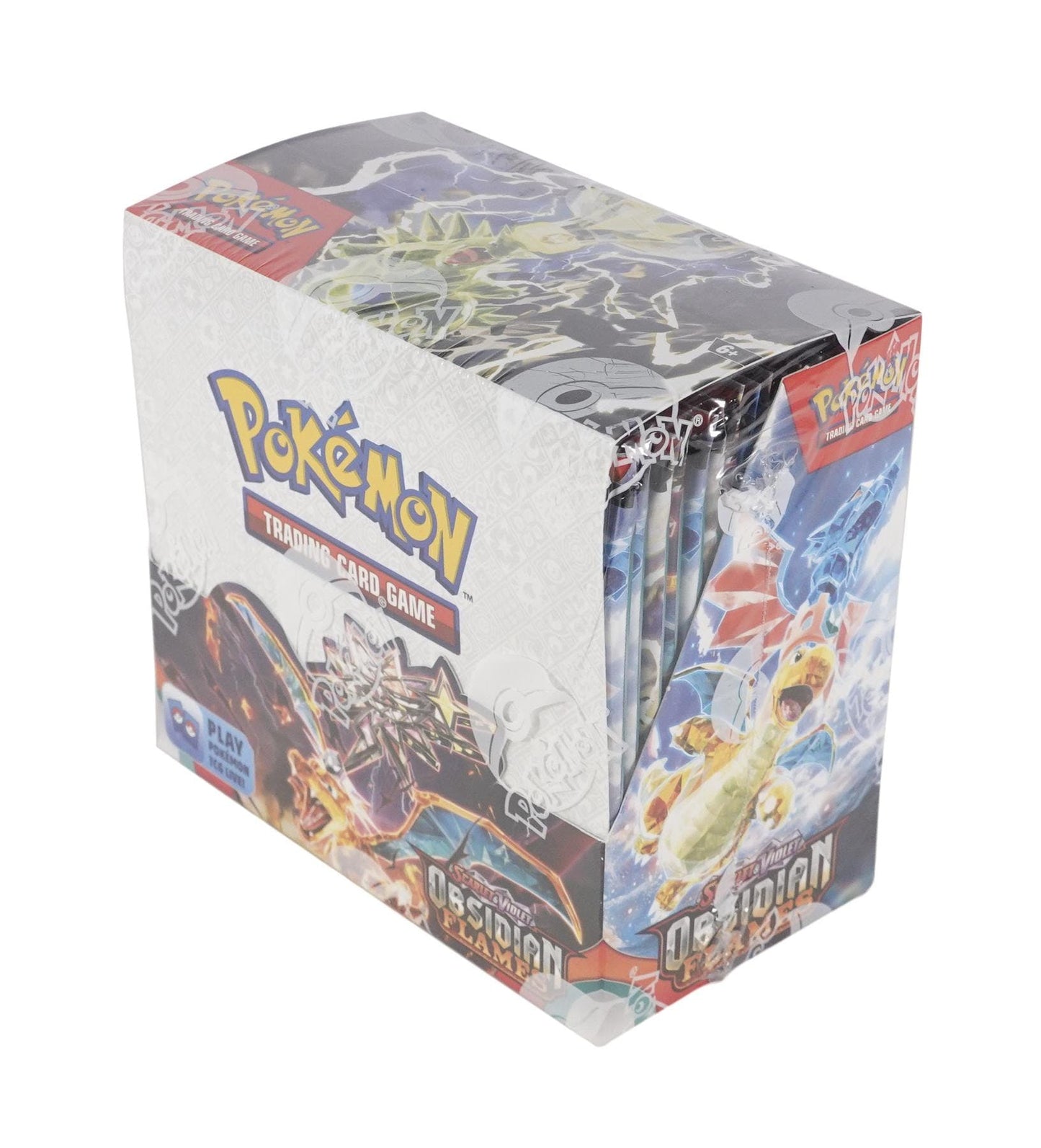 Caja pokemon tcg llamas obsidianas