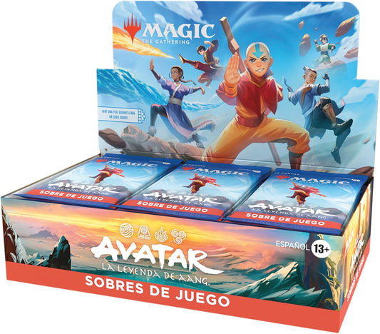 Magic Avatar: La Leyenda de Aang - Caja de Sobres de juego