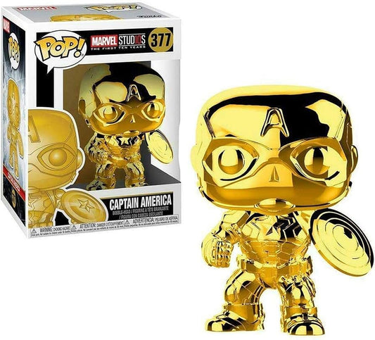 Funko Pop! Marvel: Dorados, Capitan America 377